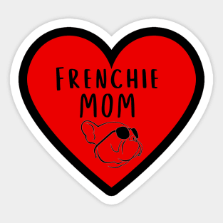 French bulldog Mom Sticker